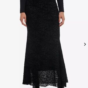 Cosmic Aura Spiderweb Skirt